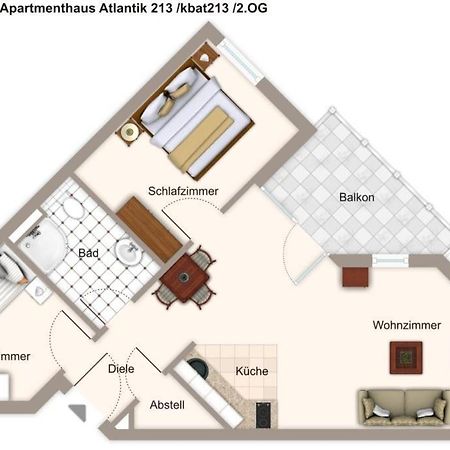 Apartmenthaus Atlantik Apartmenthaus Atlantik 213 Ostseebad Kühlungsborn Екстериор снимка